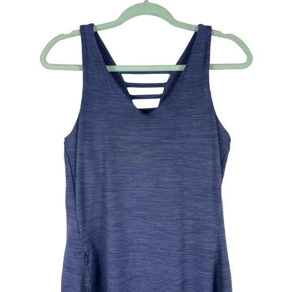 Toad & Co Tech Tomboy Tank Dress Periwinkle Blue Small Outdoors Athletic - Picture 4 of 9